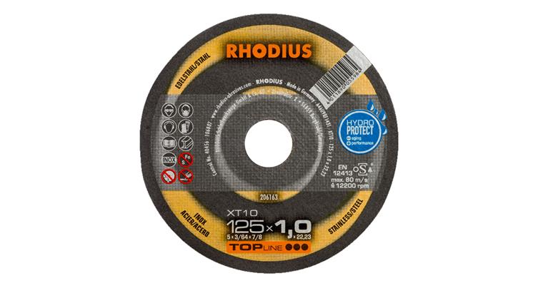 Free-hand cutting disc type XT10 TOP Inox straight 115x1 mm