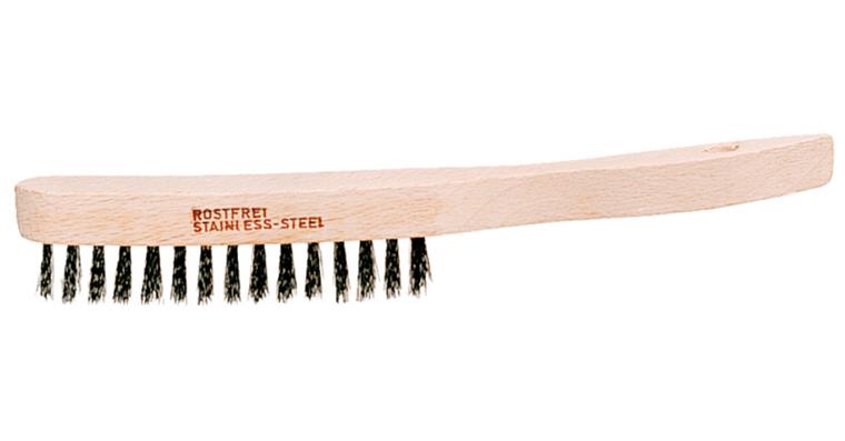 ATORN wire hand brush, V2A, 5 row