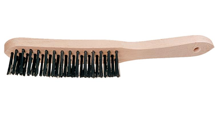 ATORN fillet weld brush, 295x35 mm, 3 row, made of V2A wire