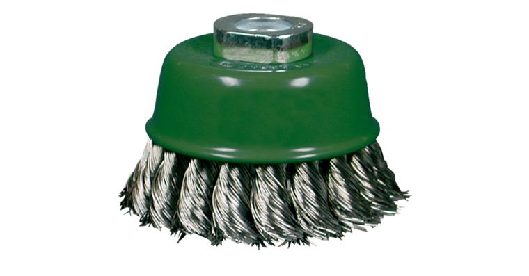 STEEL WIRE CUP BRUSH V2A DIA. 65 WIRE DIA. 0.5