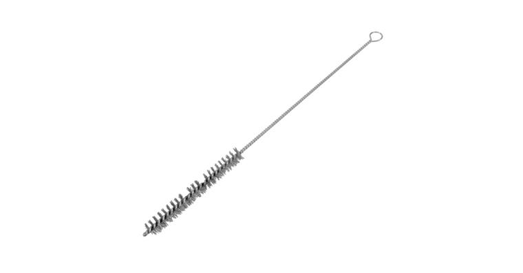 Düsenbürste aus gewelltem Stahldraht Durchmesser25X100X300 mm