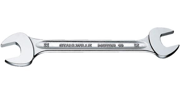 Doppelmaulschlüssel 15° DIN 3110 ISO 3318/1085 Chrome-Alloy-Steel SW 30x32 mm