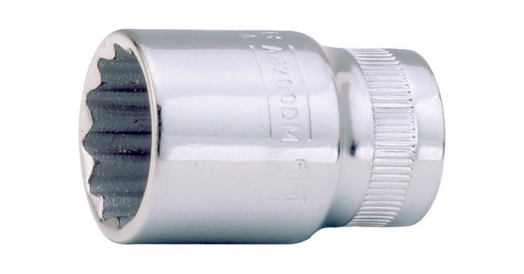 1/4 inch bi-hex socket, dynamic drive profile AF inch 1/2