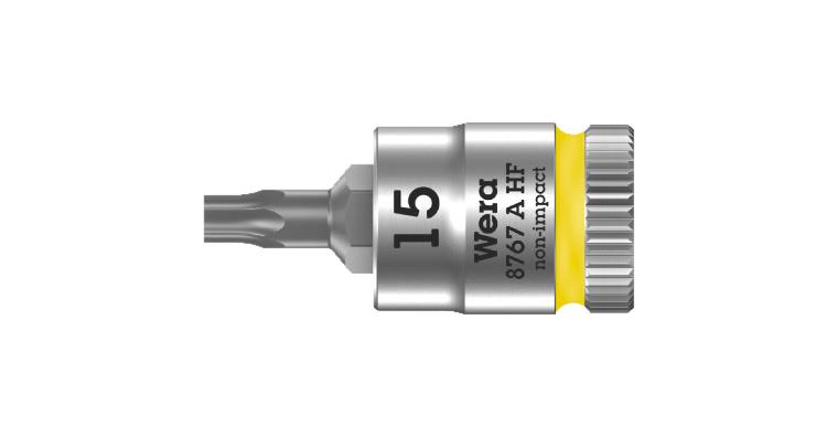 1/4 Zoll TORX®-Schraubendreher-Einsatz T 15 mit Haltefunktion