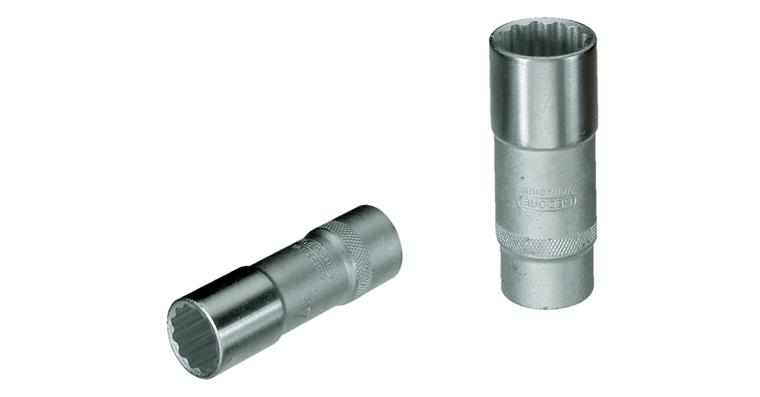 3/8 inch bi-hexagon socket long AS drive profile HPQ AF 12 mm