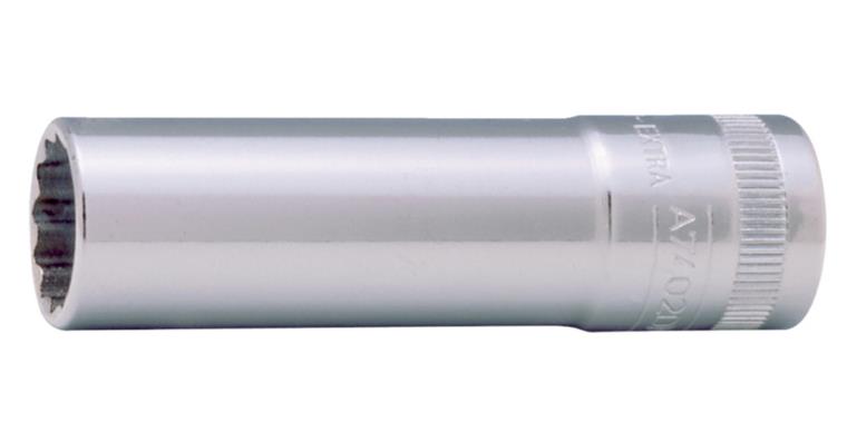 3/8 inch bi-hexagon socket long, dynamic drive profile AF 3/8 inch