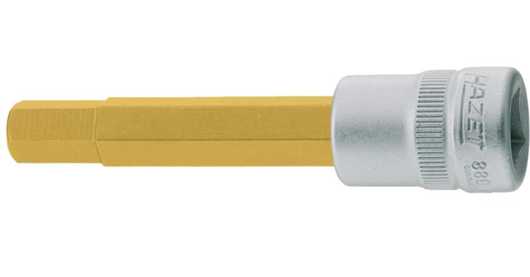 HAZET screwdriver bit 4 mm 3/8' for hexagon socket screws