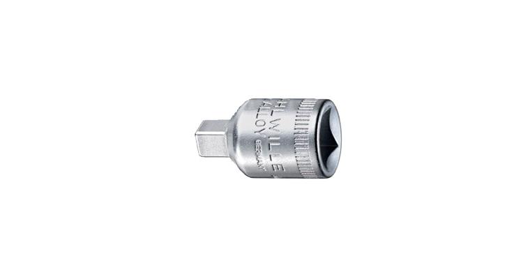 Adapter 3/8 Zoll Antrieb auf 1/4 Zoll Abtrieb verchromt Chrome-Alloy-Steel