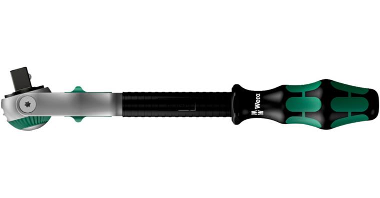 1/2 inch Zyklop ratchet total length 152 mm rapid-turning sleeve swivel head