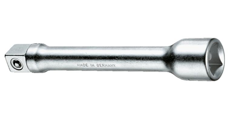 1/2 inch extension chrome-plated chrome-alloy steel length 75 mm