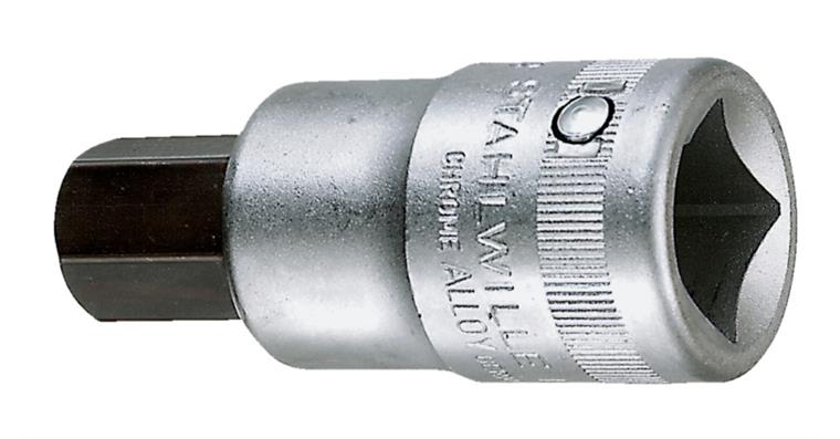 3/4 inch hexagon socket screwdriver bit chrome-alloy steel AF 22 mm