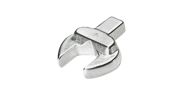 STAHLWILLE open-end wrench plug-in tool, 27 mm, plug-in square 14x18 mm