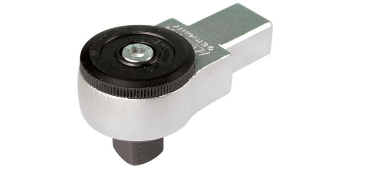 1/2 inch plug-in fine-tooth ratchet for torque wrench mount 14x18 mm