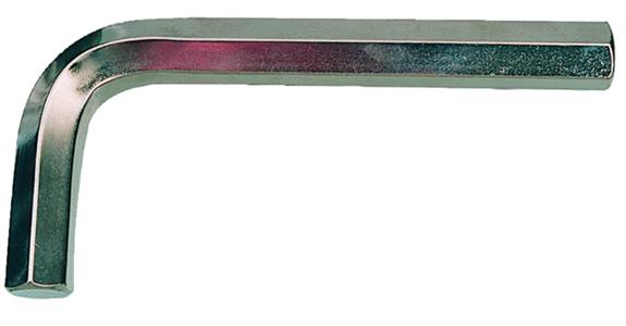 INBUS® 6kant-Stiftschlüssel DIN 911 schwarz 59CV4-Stahl SW 4 mm