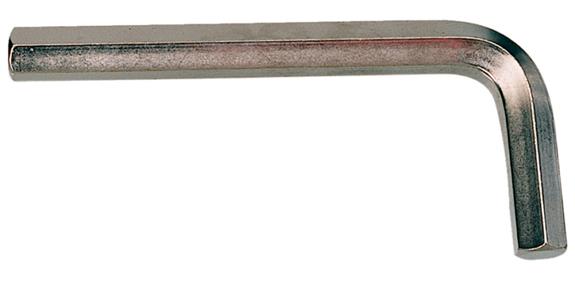 6kant-Stiftschlüssel DIN 911 vernickelt CV-Stahl SW 3 mm