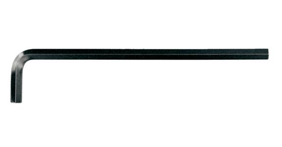 INBUS® Langer 6kant Stiftschlüssel DIN 911 schwarz C60/C45 SW 17 mm