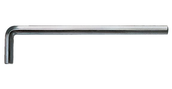 Langer 6kant Stiftschlüssel DIN 911 Hex-Plus vernickelt SW 10 mm