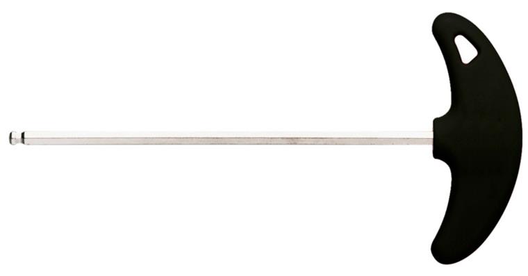 ATORN hex screwdriver with ball head, 6x200 mm