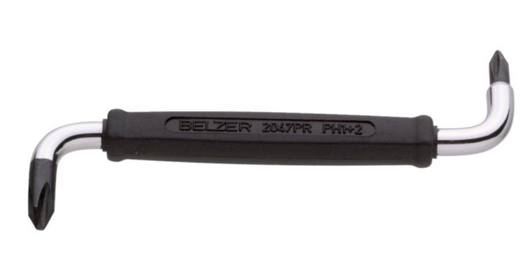 Phillips angle screwdriver PH 3 + 4 total length 200 mm