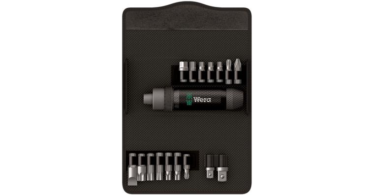1052948200 Hand impact screwdriver set 5/16 inch 17 pieces in a robust textile box