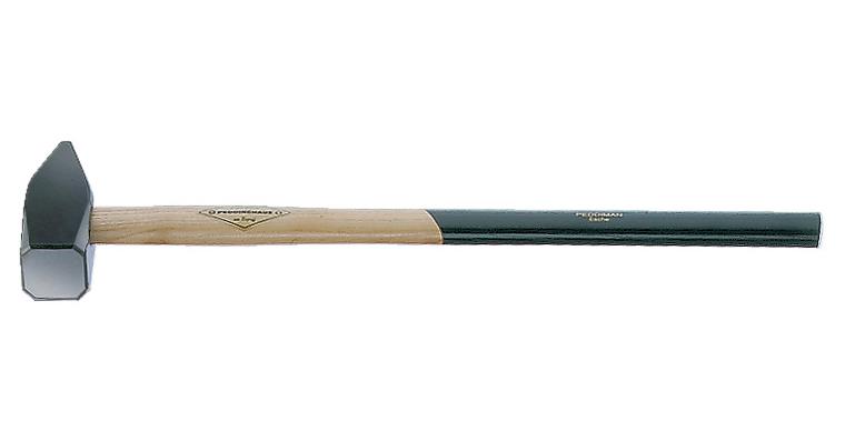 Sledgehammer DIN 1042 with ash handle 8 kg handle length 900 mm