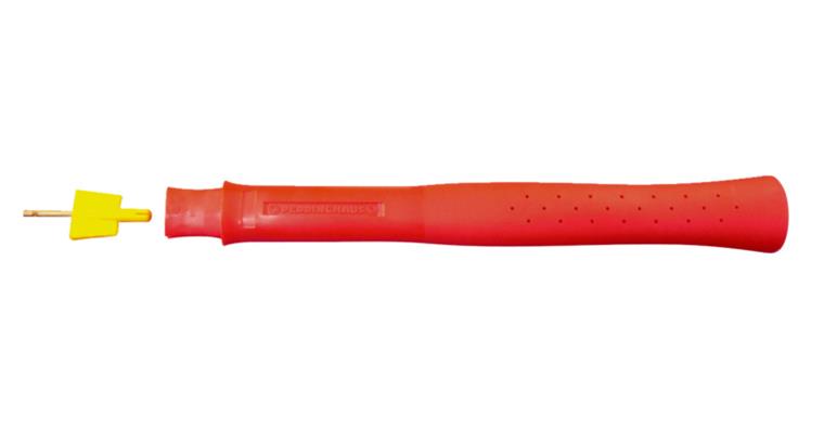 Plastic Ultramide handle with wedge and pin for machinist's hammer 300 grams