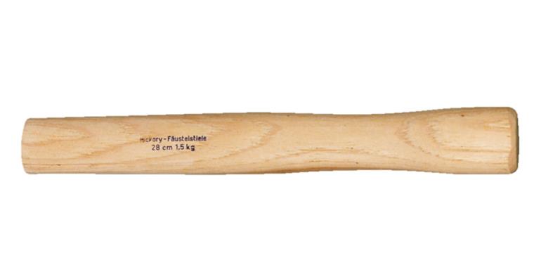Hickory handle curved length 260 mm for mallet 1-1.25 kg