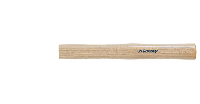 Replacement hickory handle for recoil-free soft-face hammers, dia. 30 and 35 mm