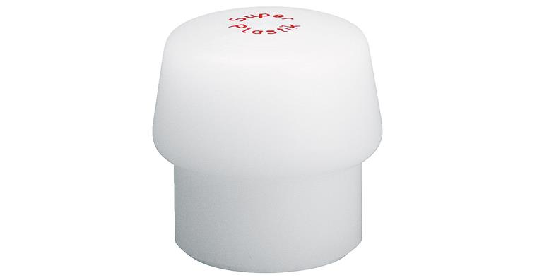 Schlageinsatz für Simplex-Schonhammer Superplastik weiß Ø 30 mm