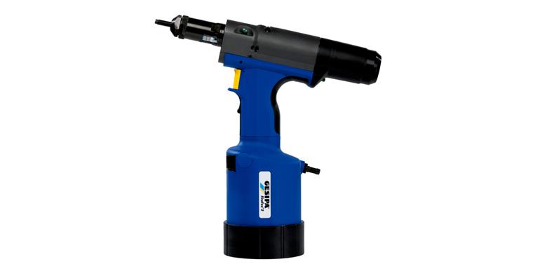 Pneumatic-hydraulic rivet nut setting tool FireFox® 2 for M4-M8