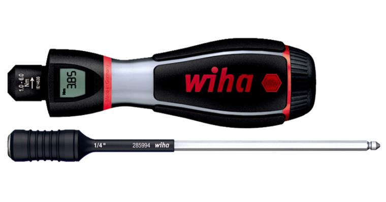 WIHA mechatronic torque screwdriver iTorque, 0.4 - 1.5 Nm, adjustable