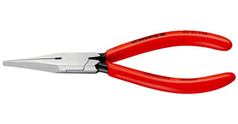 Adjusting pliers wide straight 135 mm, CV electric steel, lightwt. grip covers