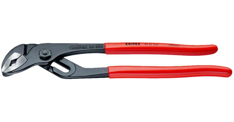 Water pump pliers DIN ISO 8976 250 mm CV E steel 5x slip joint groove joint