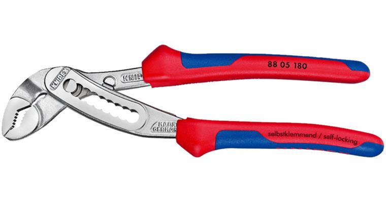 Water pump pliers Alligator DIN/ISO 8976 180 mm box 9x slip joint