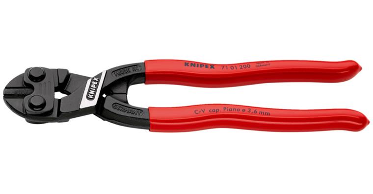 KNIPEX compact bolt cutters CoBolt 200 mm with plastic handle