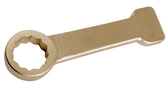 Funkenfreier 12kant Schlag-Ringschlüssel Sonder-Bronze-Legierung SW 30 mm