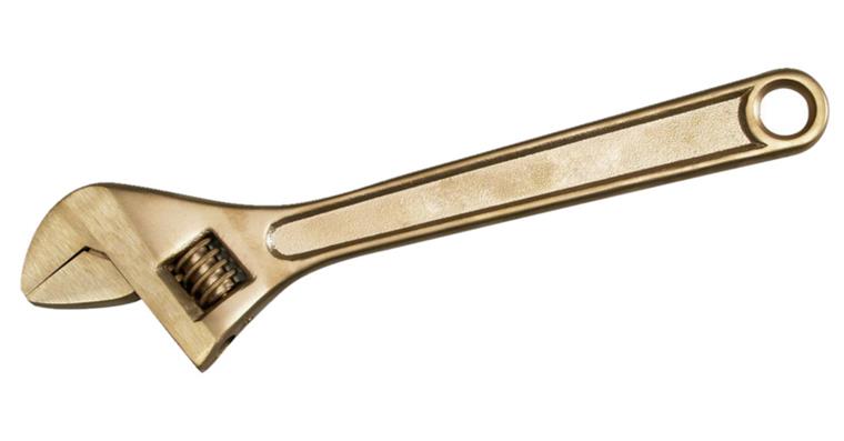 Spark-free adjustable wrench AF up to 20 mm