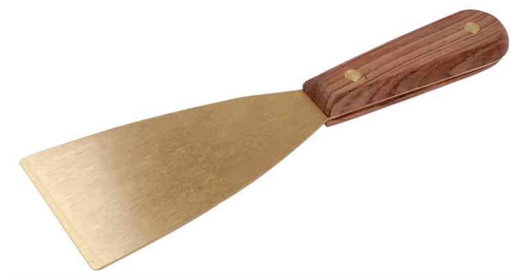 Non-sparking trowel, rigid blade, width 50 mm