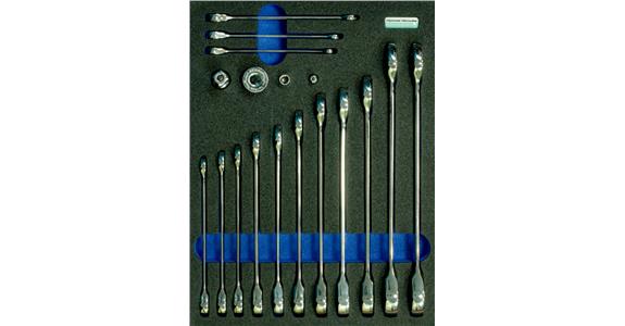 OPT-I-STORE insert 260x345x30mm f. comb. spanner set w/ ring ratchet 5961101