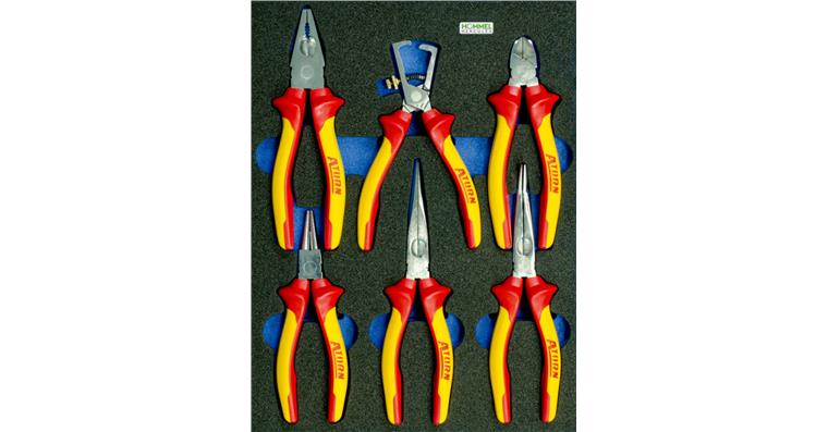 OPT-I-STORE insert 260x345x30 mm f. VDE electrician's pliers set no. 59619 101