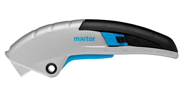 1062034101 Sicherheits-Zangengriffmesser SECUPRO MARTEGO mit 1 Klinge Rechts-/Linkshänder