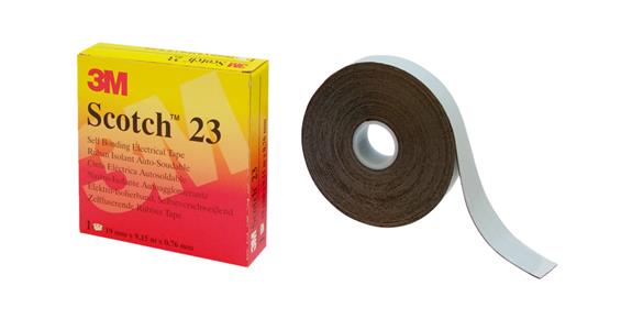 Electrical insulating tape, 19 mm x 9.15 m, self-fusing, weather-resistant