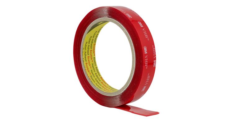 Mounting tape, transparent, W 19 mm, L 3 m