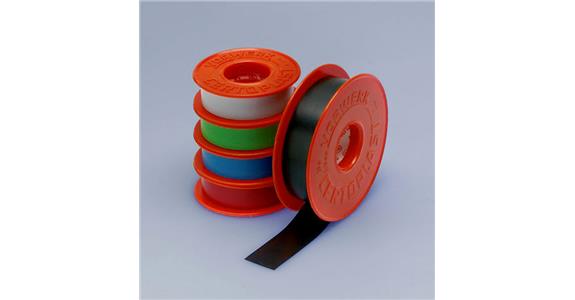 VDE electrical insulating tape DIN EN 60454, 10 m, 15x0.15 mm, black