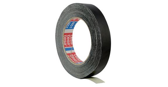 Fabric adhesive tape, black, W 19 mm, L 25 m