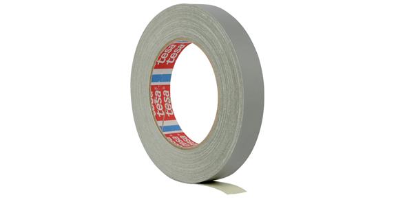 Fabric adhesive tape, silver, W 19 mm, L 25 m