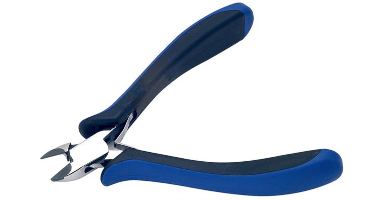 ATORN carbide precision electronics ESD side cutters, 125 mm, oval head