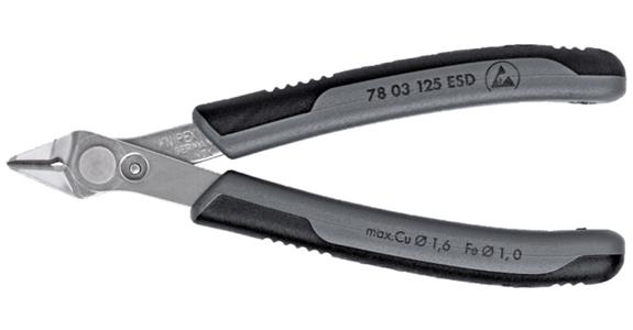 ESD-Seitenschneider Super- Knips 64 HRC ohne Drahtklmme