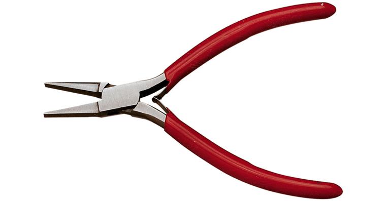 Elektronik-Flachzange kurze Backen Länge 120 mm