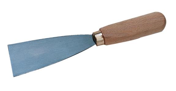 Decorator's stripping knife, electric steel, flat oval, width 50 mm